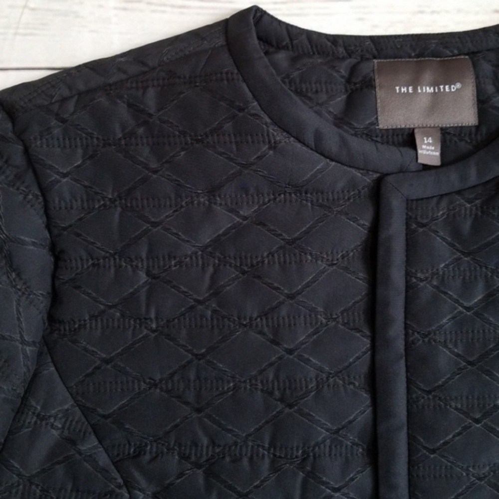 NWT Open Front Textured Jacket - Picture 2 of 8